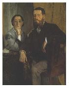 Edgar Degas Mr and Ms Morbilli France oil painting artist